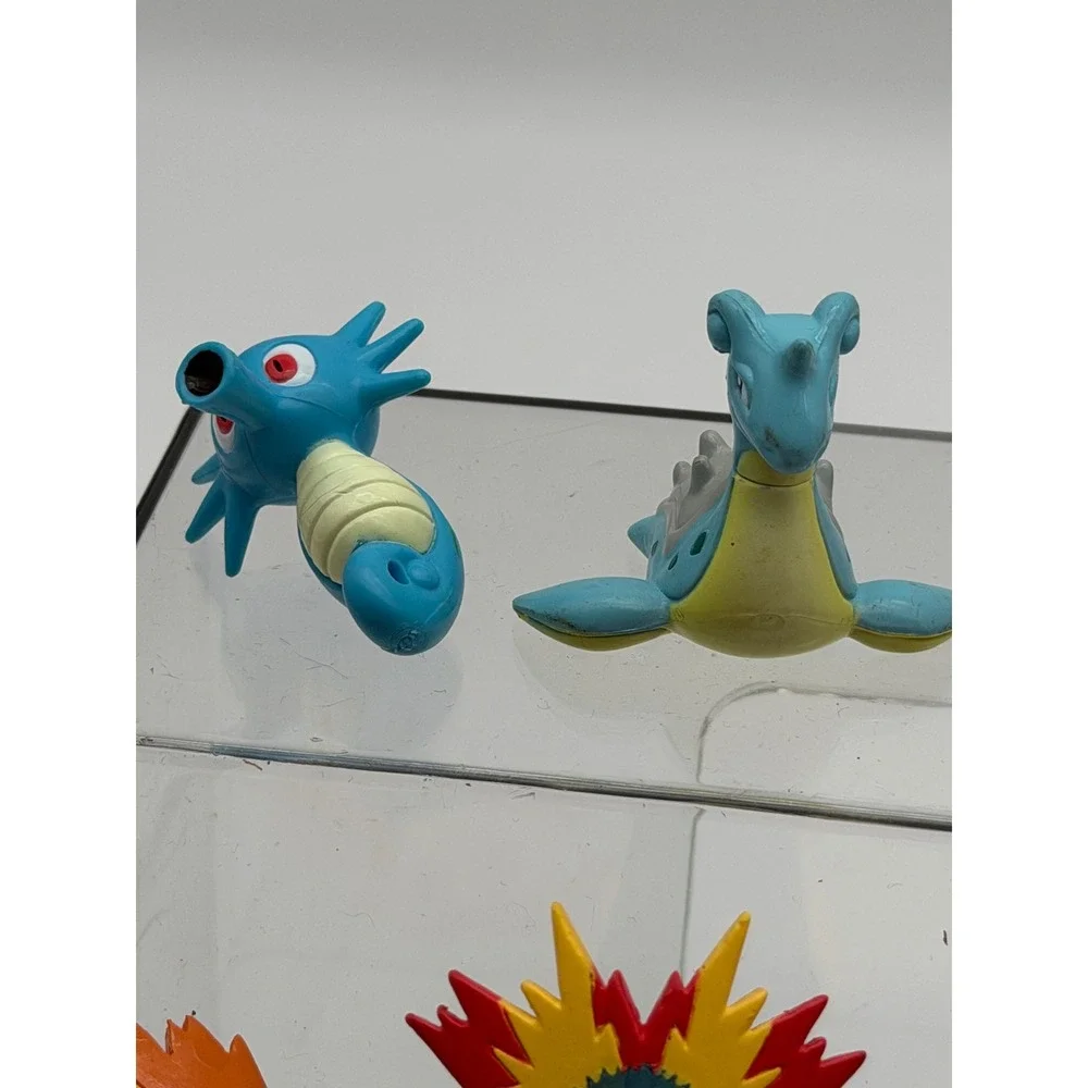 Vintage Pokemon Mini Figure Lot Pikachu Zapdos Typhlosion Tomy Nintendo 13pc